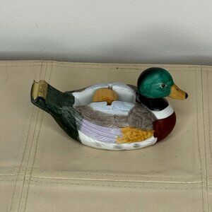 VTG Mallard Duck Standard Tape Dispenser Pond Woodland Animal Decor 6"